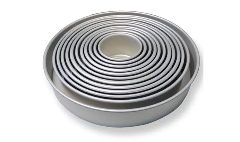 4 x 2.5 inches Round Aluminum Cake Tin /Cake Mould / Round Thali