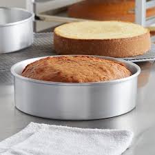 10 x 3 inches Round Aluminum Cake Tin | Cake Mould | Round Thali