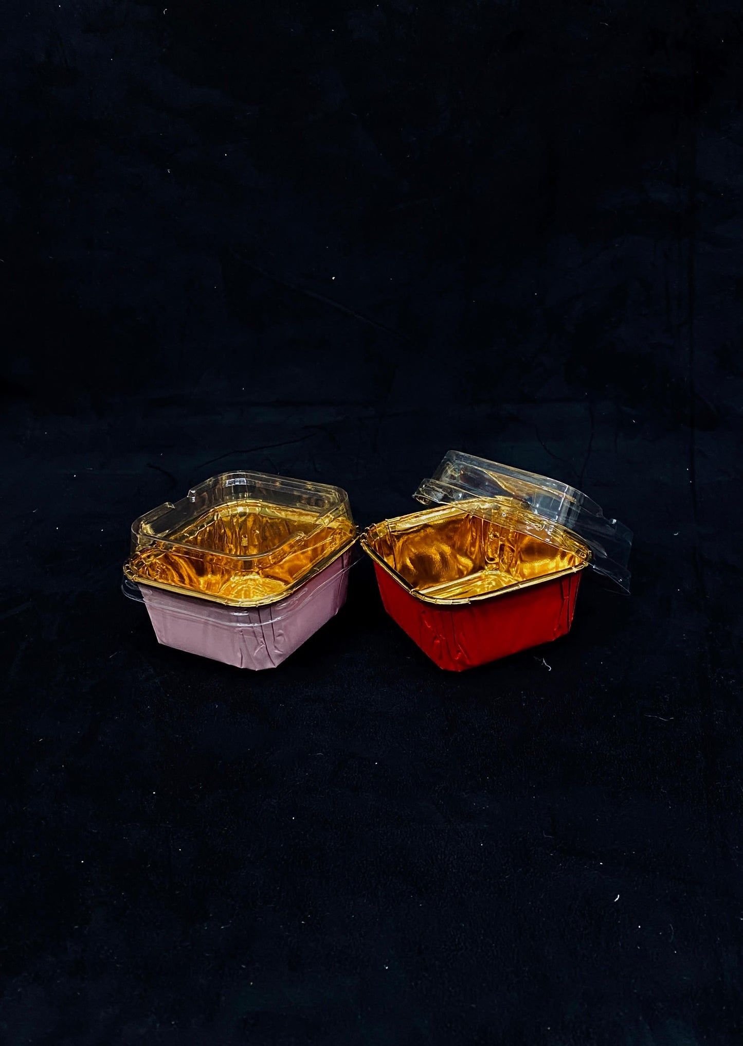 METALLIC BROWNIE BAKE&SERVE WITH LID