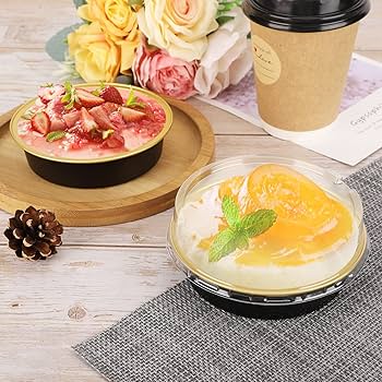 BETA ROUND FOIL BAKE&SERVE WITH LID
