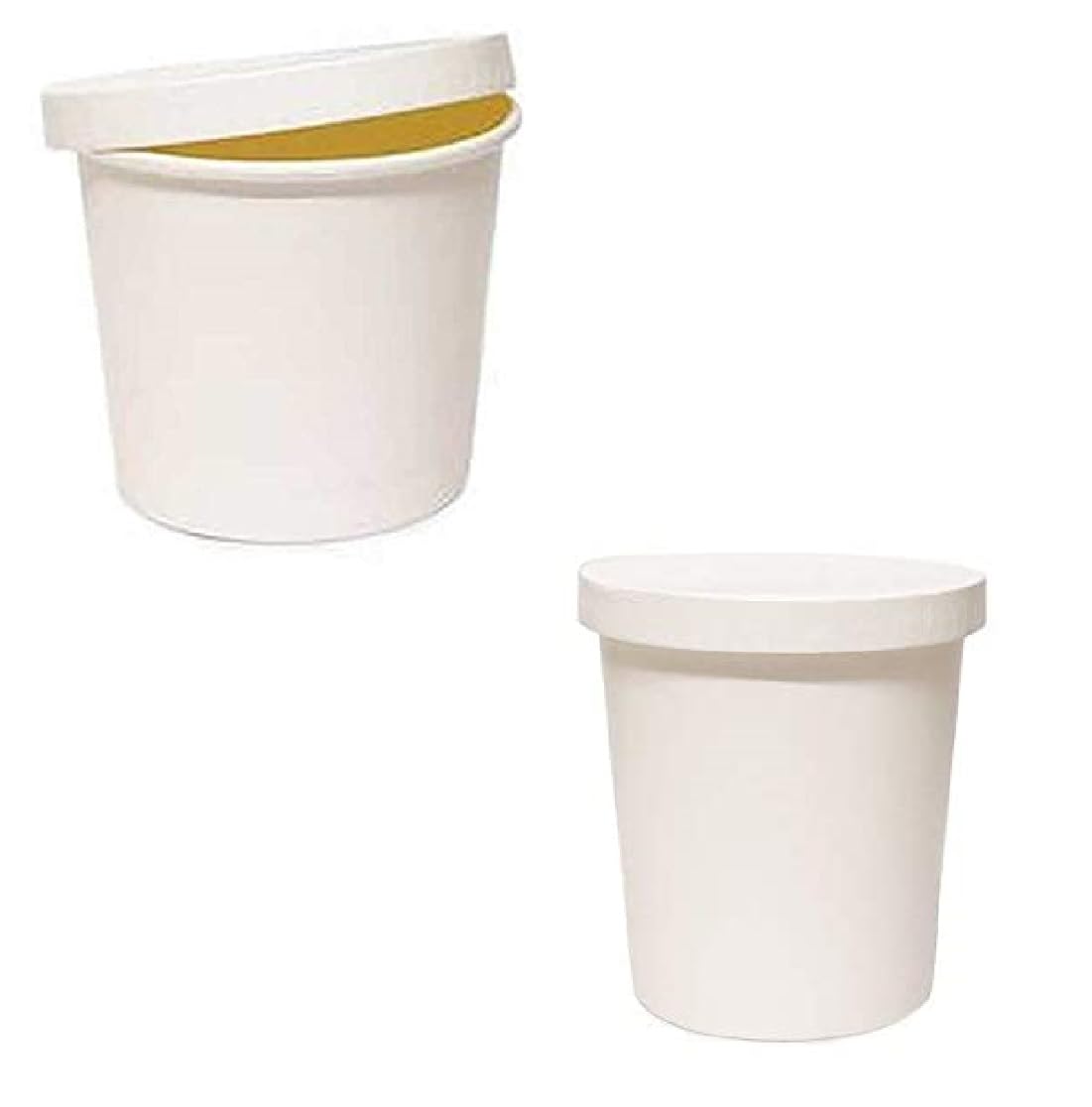 WHITE PAPER TUB / ICE CREAM TUB 750ML