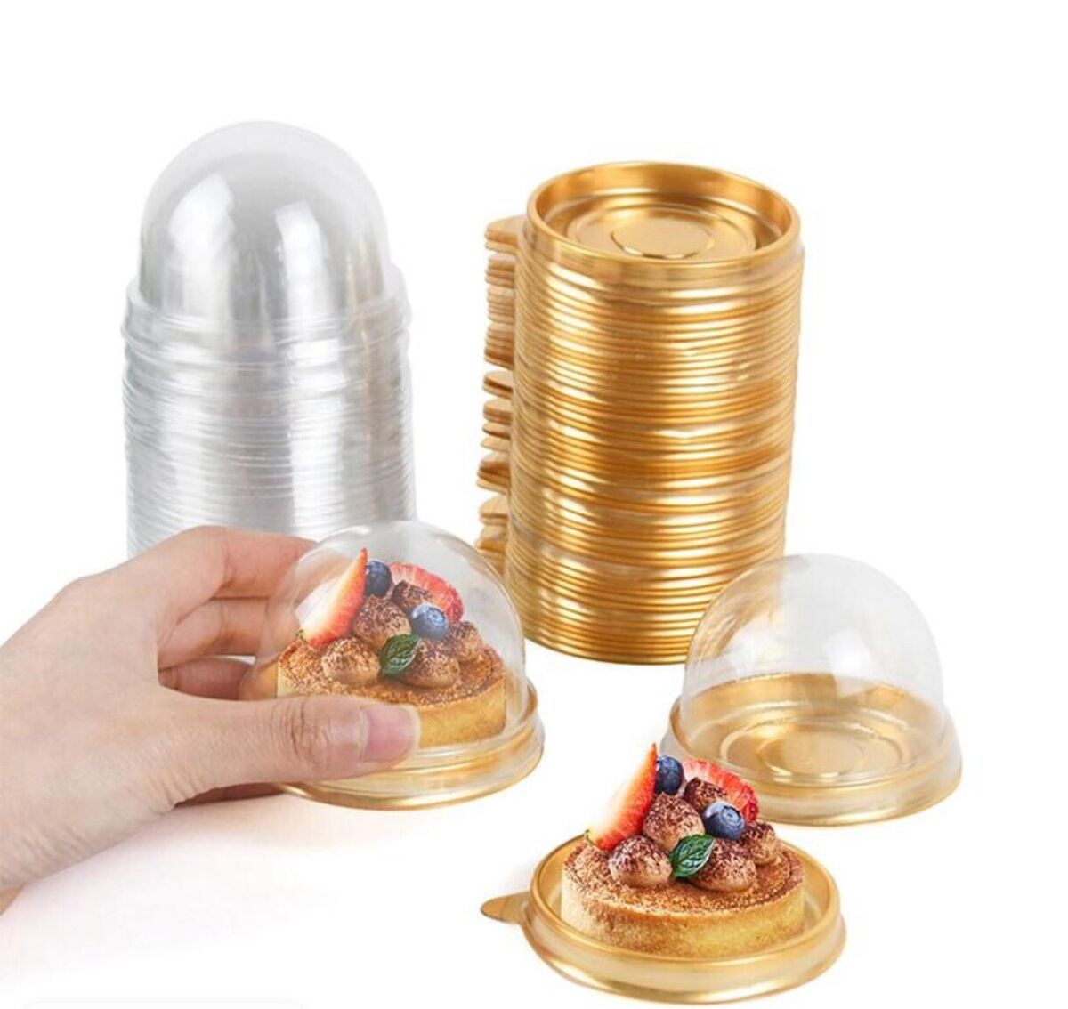 PLASTIC DESSERT DOME