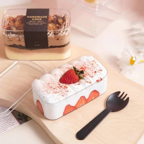 RECTANGLE ACRYLIC DESSERT TUB