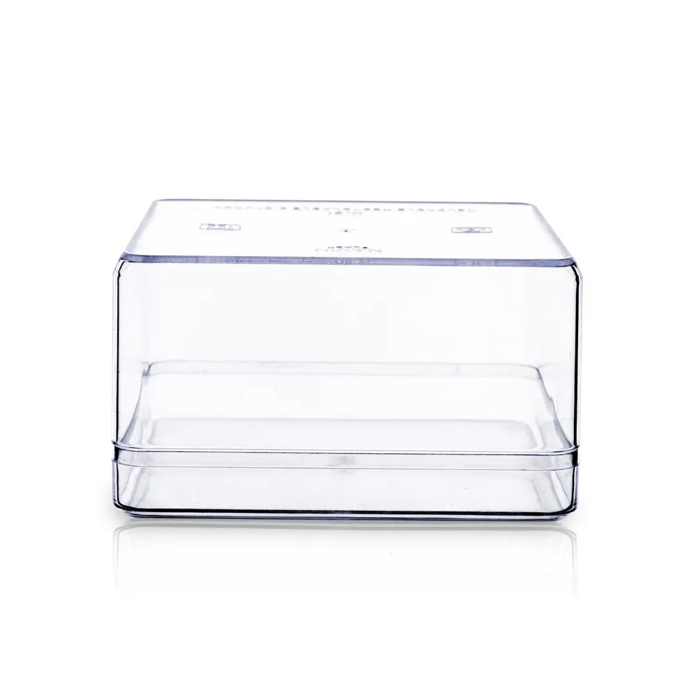 ACRYLIC SQUARE DESSERT TUB 200ml