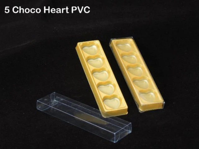 5PCS CHOCOPACK HEART BOX (PACK OF 10)