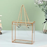 TRANSPARENT PVC HAMPER BAG