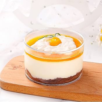SMALL ACRYLIC ROUND DESSERT TUB | ACRYLIC CAKE BOX