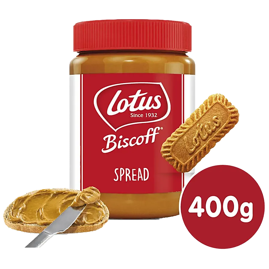 LOTUS BISCOFF SPREAD 400GMS Dispozable lotus-biscoff-spread-400gms-dispozable