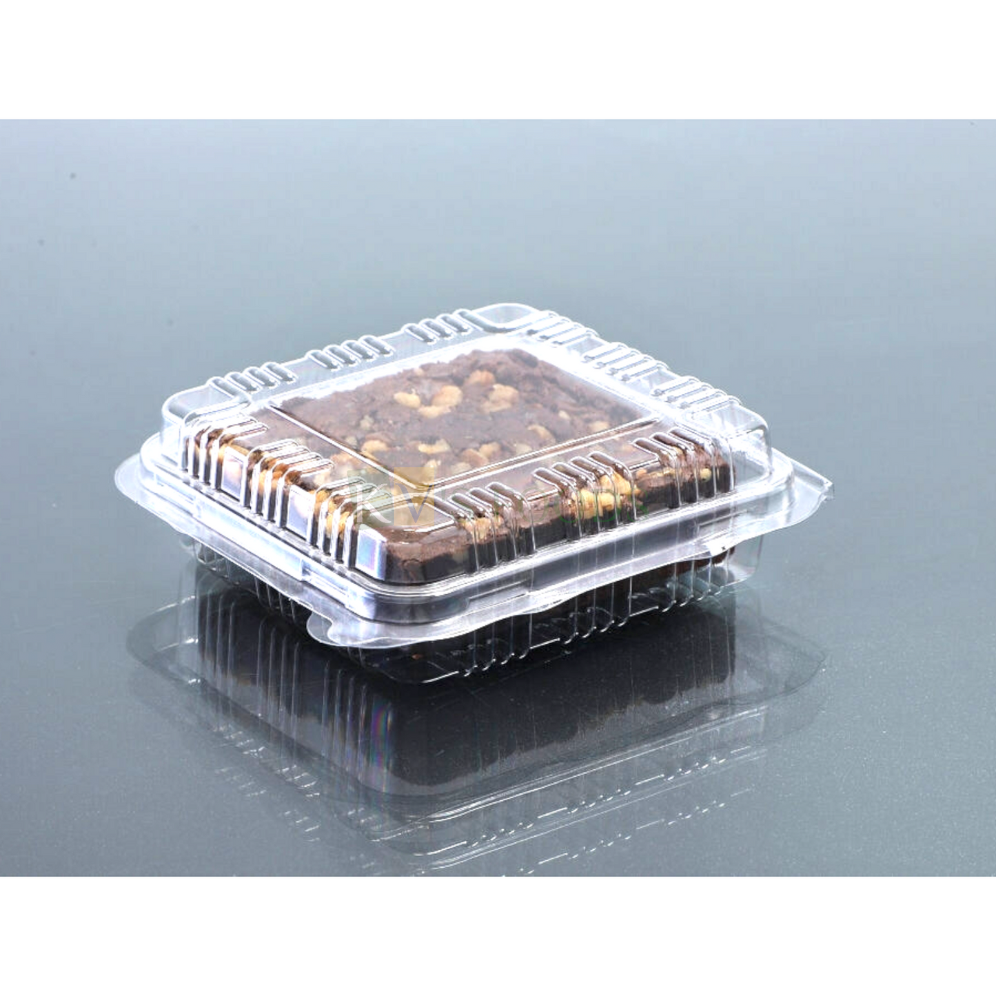 Clear Square Dessert Box | Single Brownie Box