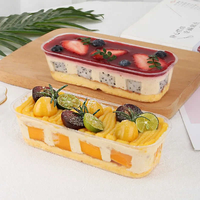 RECTANGLE DESSERT CONTAINER / TIRAMISU BOX