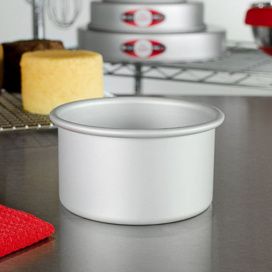 5 x 3 inches Round Aluminum Cake Tin | Cake Mould | Round Thali