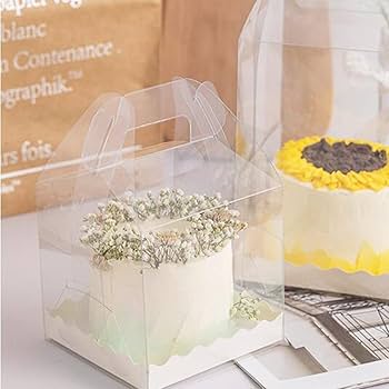 6 INCH FULL DISPLAY CAKE BOX | TALL CAKE BOX | HAMPER BOX