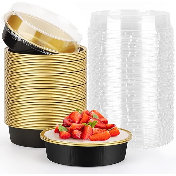 BETA ROUND FOIL BAKE&SERVE WITH LID