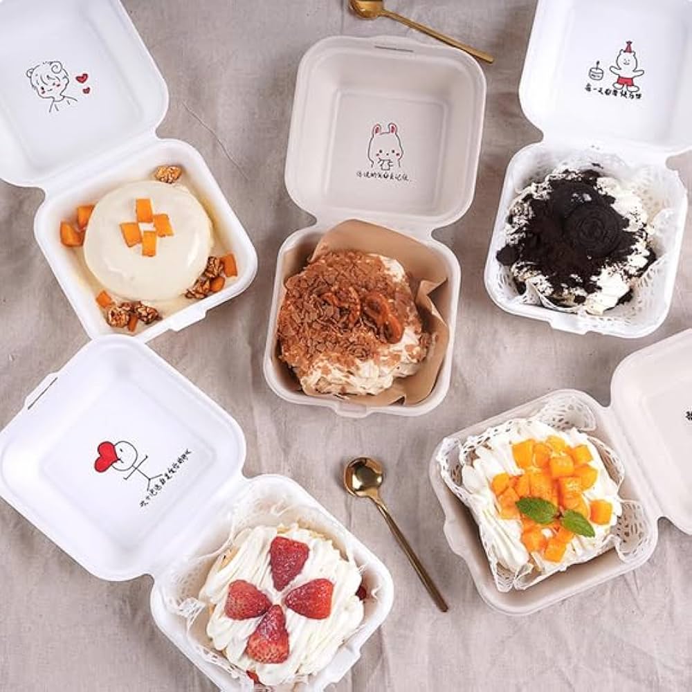 BENTO CAKE BOX (PACK OF 10)