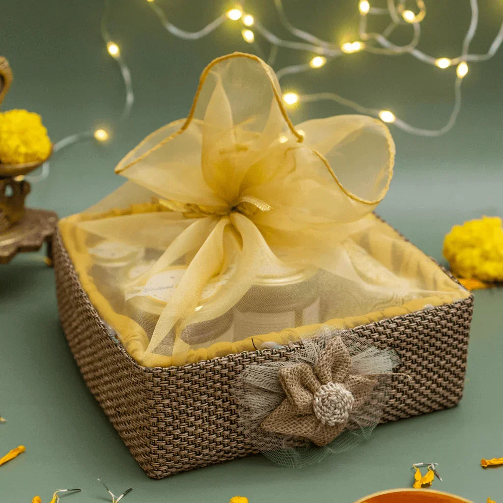 JUTE TRAY | HAMPER BASKET | HAMPER TRAY