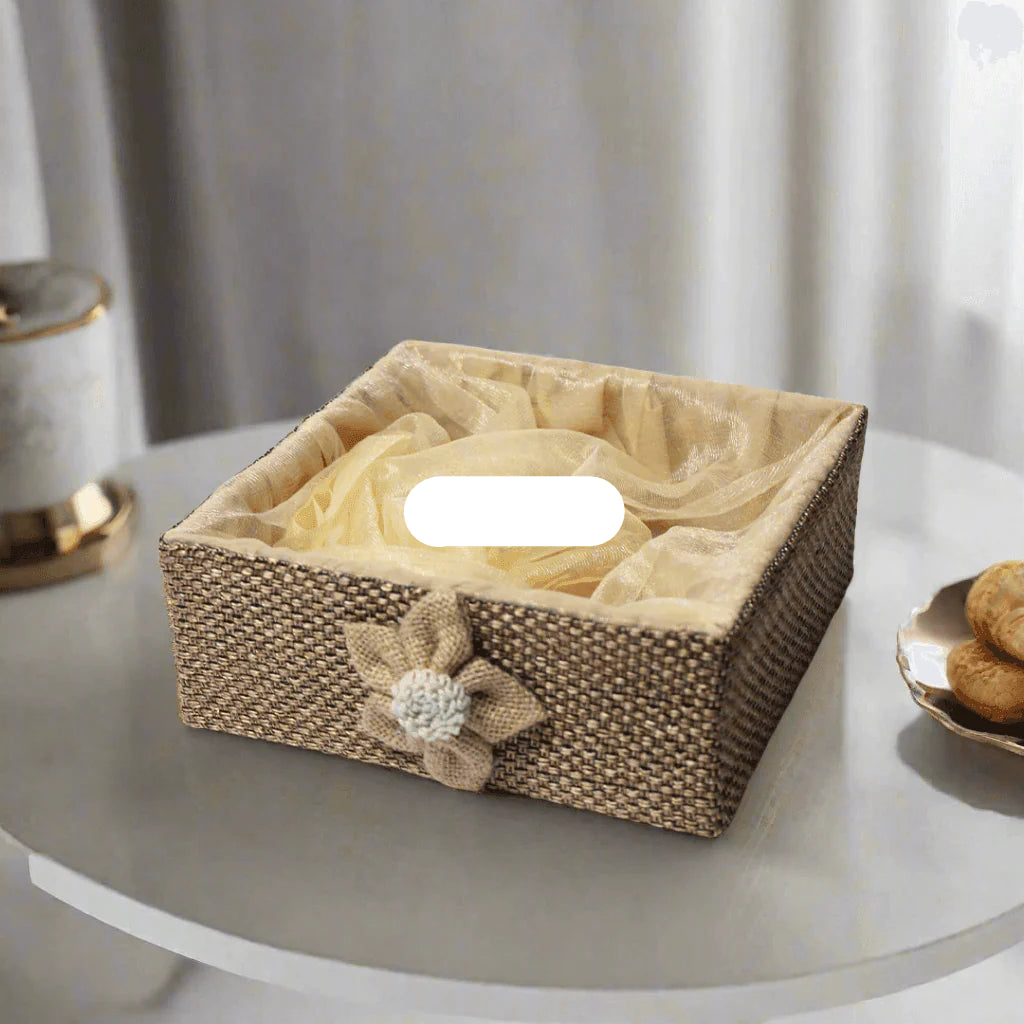 JUTE TRAY | HAMPER BASKET | HAMPER TRAY