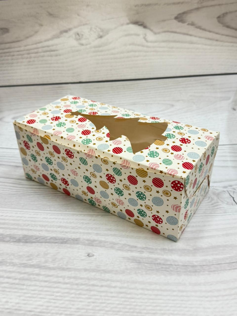 500gms Polka Festive Plum Cake Box – Christmas Edition