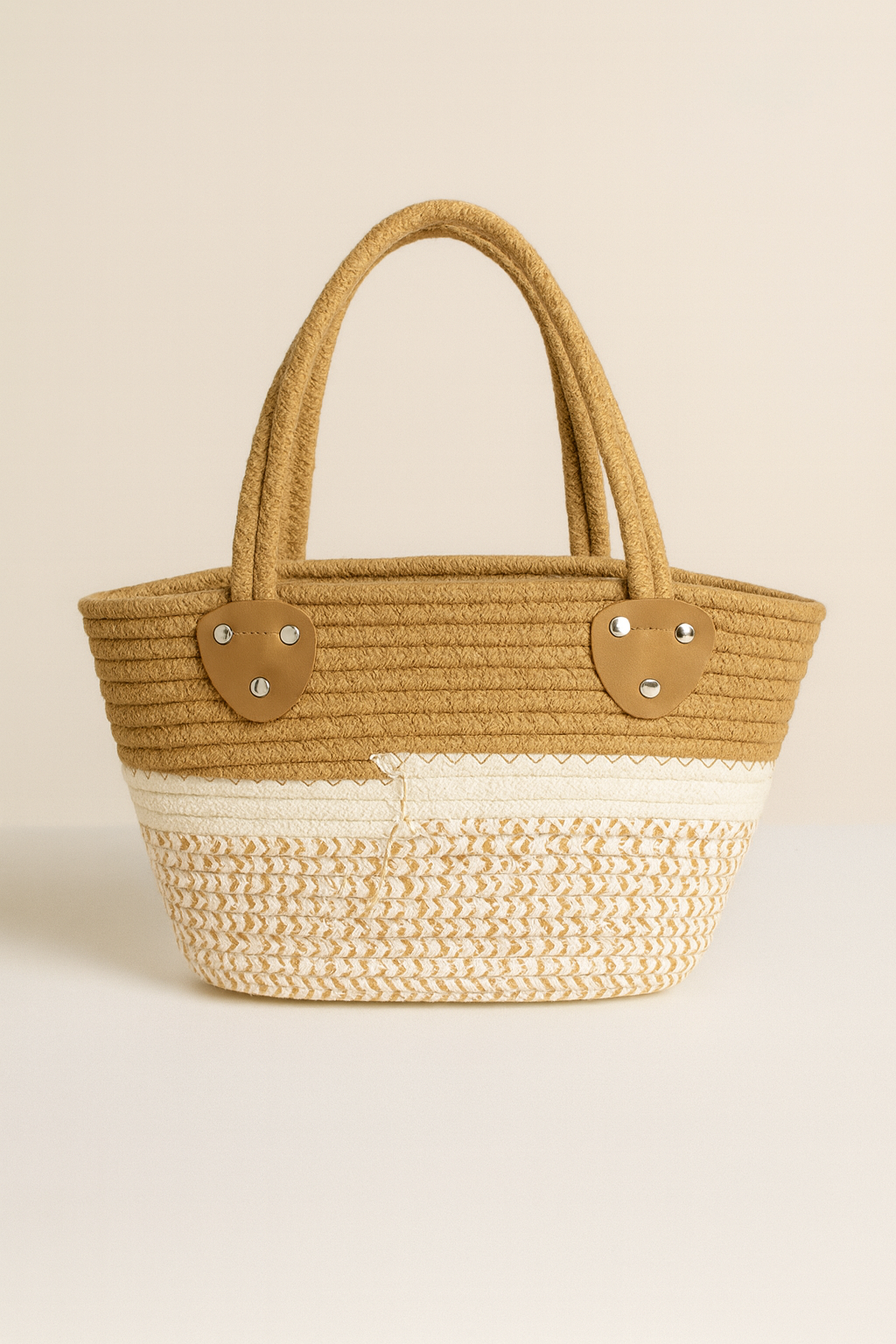 Handwoven Jute Tote Bag with Dual Handles β Eco-Friendly, Stylish Multipurpose Carry Bag