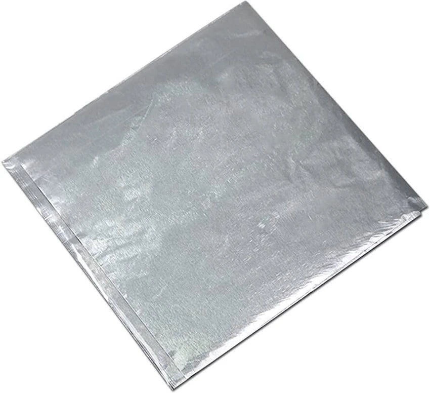 Silver Wrapper Open Silver Aluminium Chocolate Wrapper Foil / Chocolate Candy Wrappers Alu ...