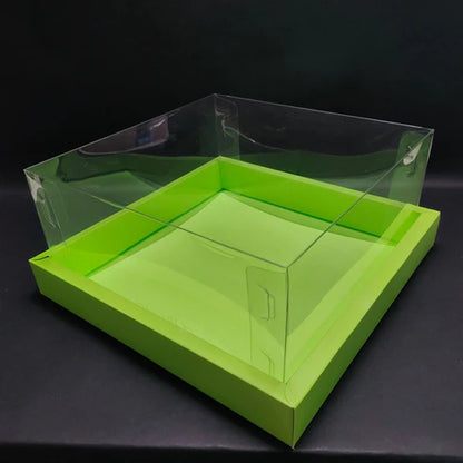 TRANSPARENT FULL DISPLAY HAMPER BOX .