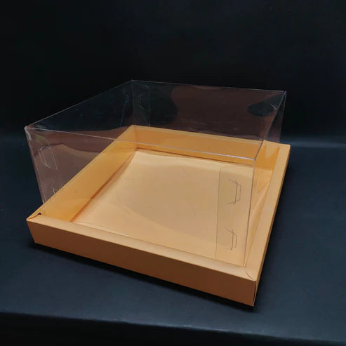 TRANSPARENT FULL DISPLAY HAMPER BOX .