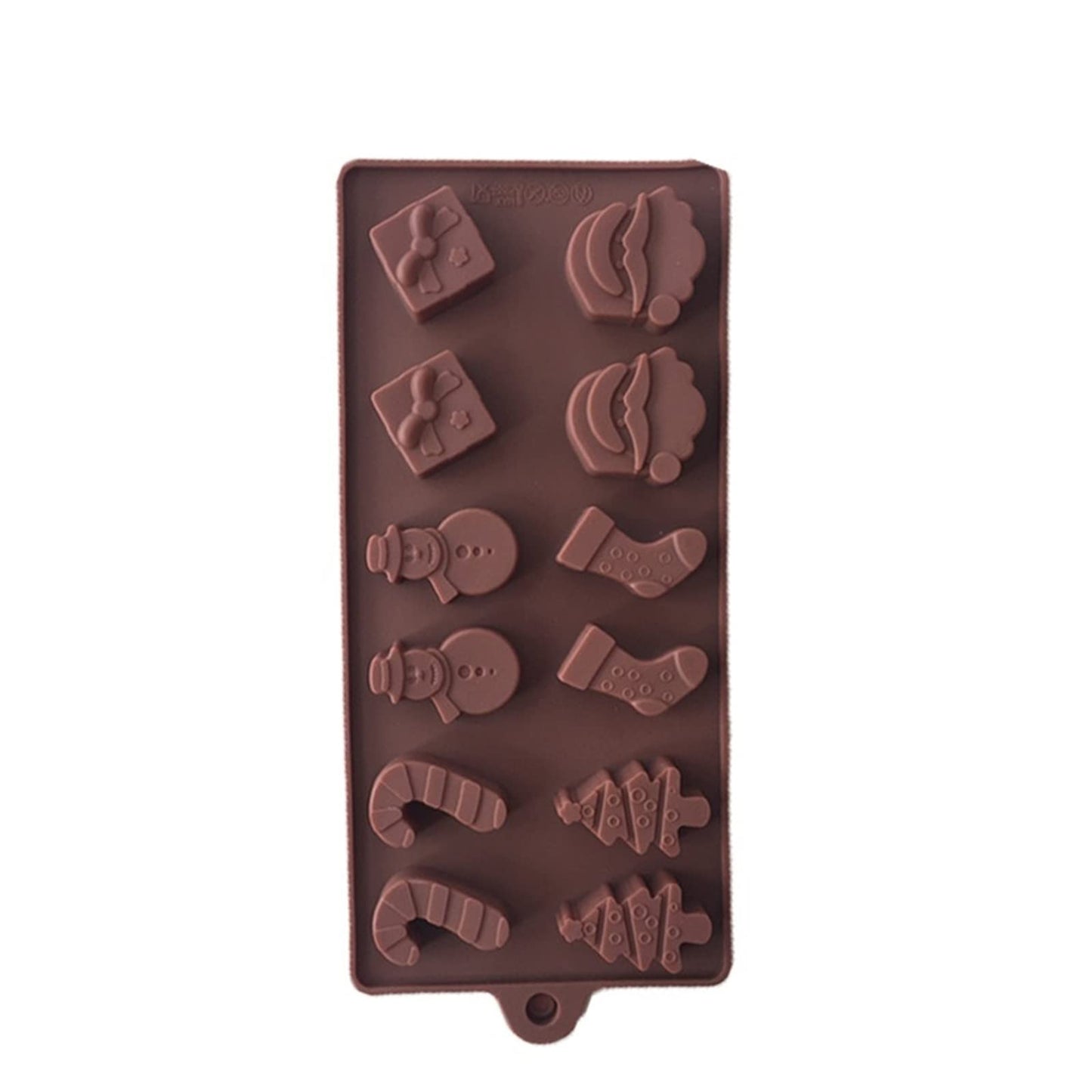 Chirstmas Silicone Chocolate Mould – Christmas Shapes for Baking & Desserts