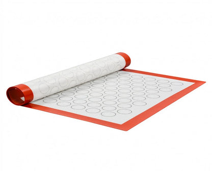 Silicone Non-Stick Baking Mat Circle Macaroon Kitchen Dough Pad