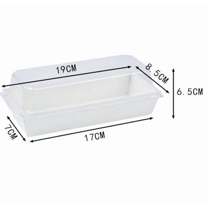 RECTANGULAR BAKE AND SERVE WITH LID (PACK OF 25)