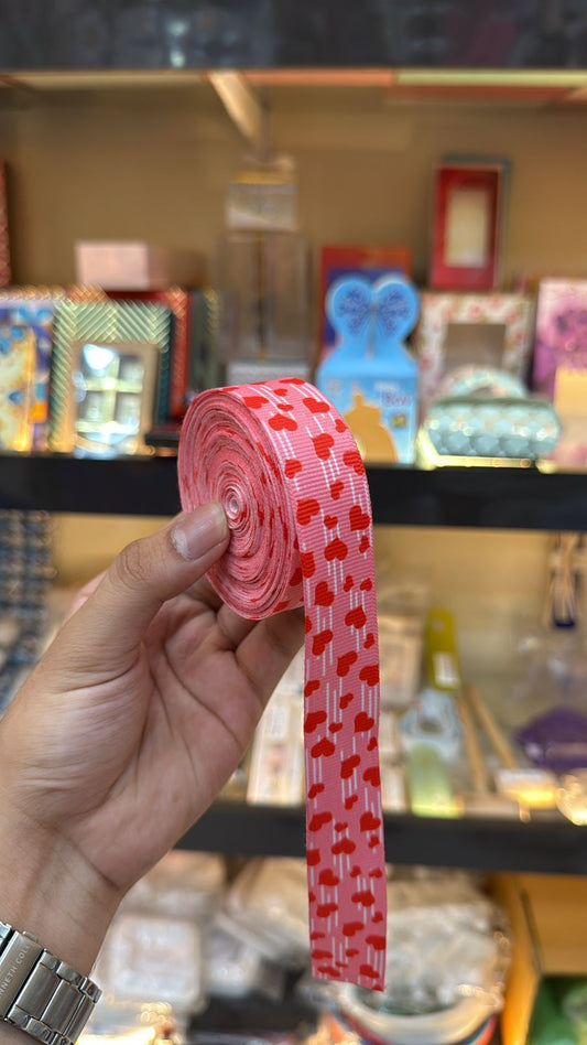 RED HEART VALENTINES RIBBON