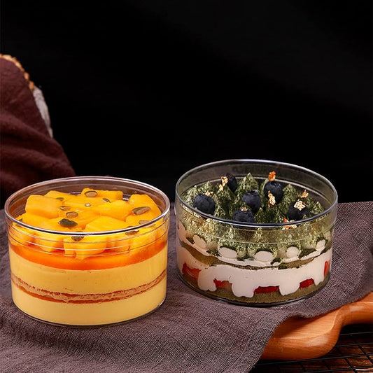 SMALL ACRYLIC ROUND DESSERT TUB | ACRYLIC CAKE BOX