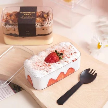 RECTANGLE ACRYLIC DESSERT TUB
