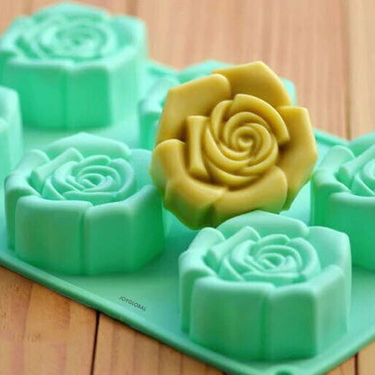 SILICON ROSE MOULD BIG SIZE