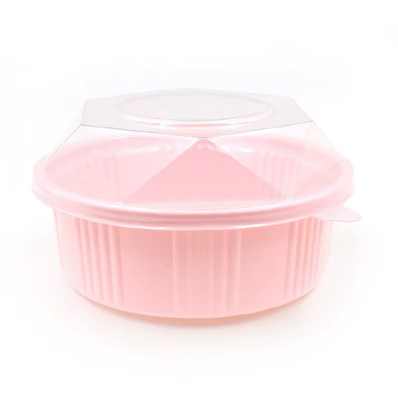 Thick Plastic with Crystal Clear Dome Disposable Pudding & Parfait Container | Premium Cake & Dessert Bowl