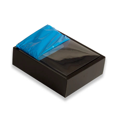 Black Hamper Packaging Box With See-Through Lid