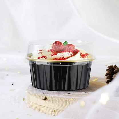 ROUND FOIL BAKE&SERVE WITH LID