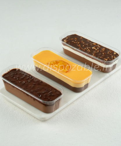 RECTANGLE DESSERT CONTAINER / TIRAMISU BOX