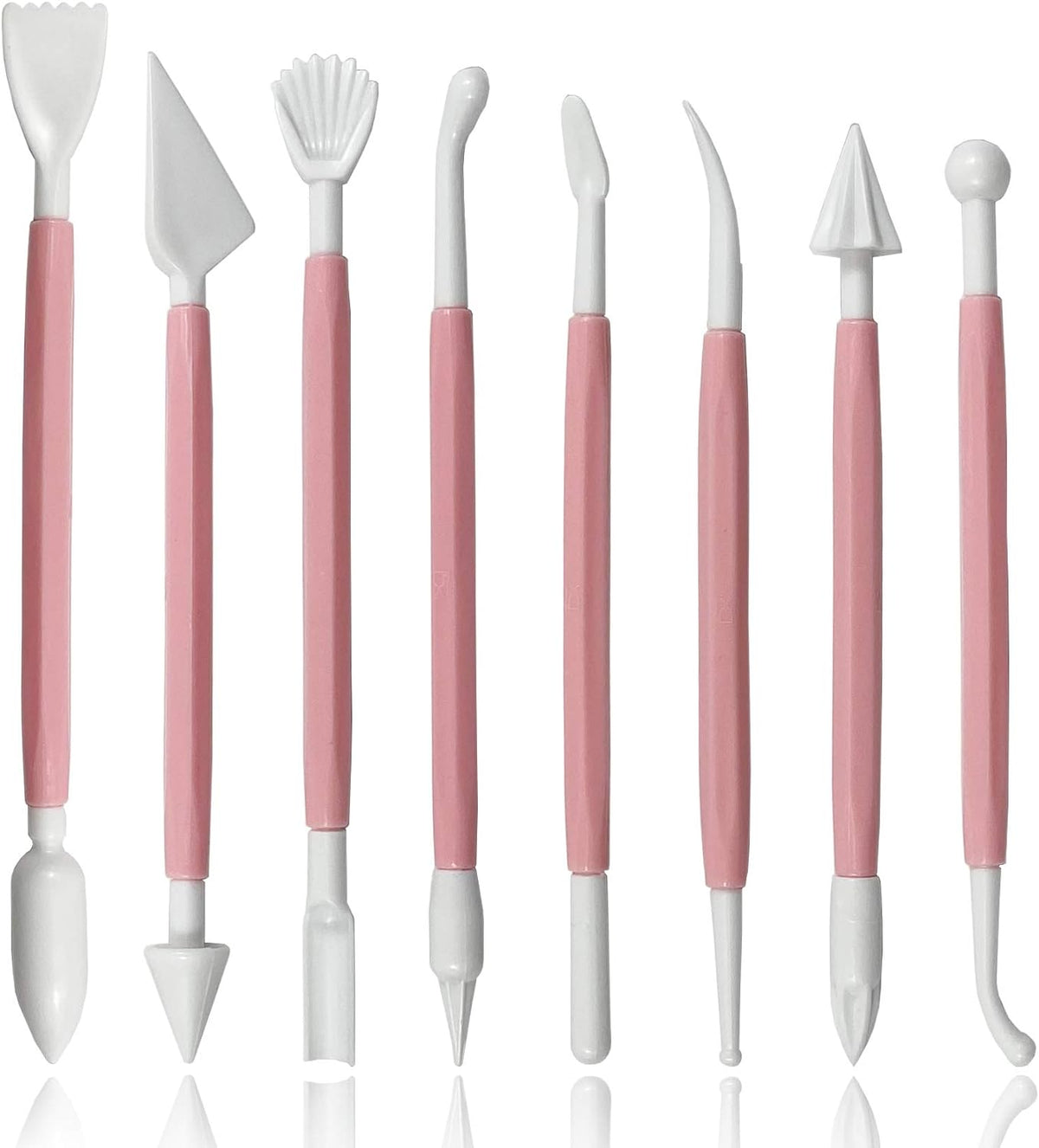 Plastic Modelling Files 8PCS PLASTIC MODELLING TOOL SET – Dispozable