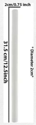 PLASTIC CAKE DOWEL RODS (PACK OF 4)