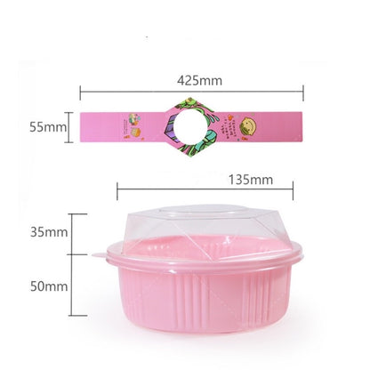 Thick Plastic with Crystal Clear Dome Disposable Pudding & Parfait Container | Premium Cake & Dessert Bowl