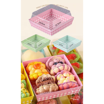 SQUARE BAKE AND SERVE WITH LID (PACK OF 25)