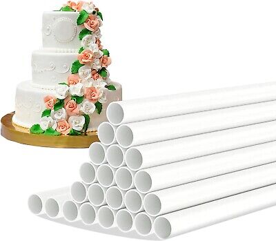 PLASTIC CAKE DOWEL RODS (PACK OF 4)