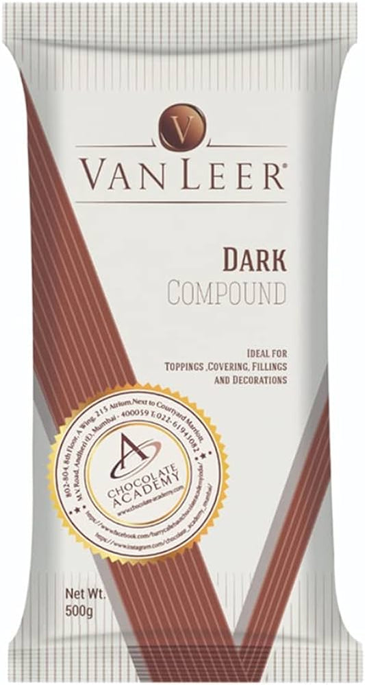 VANLEER DARK COMPOUND 500GMS