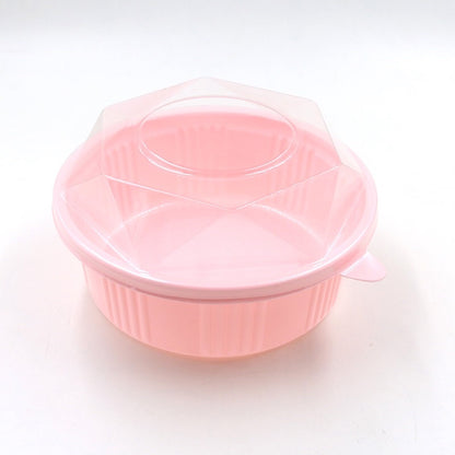 Thick Plastic with Crystal Clear Dome Disposable Pudding & Parfait Container | Premium Cake & Dessert Bowl