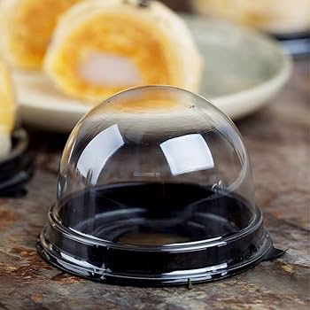 PLASTIC DESSERT DOME (PACK OF 25)