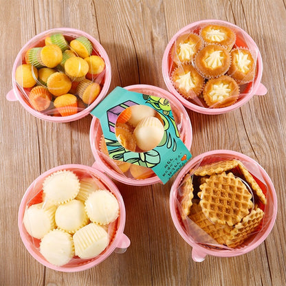 Thick Plastic with Crystal Clear Dome Disposable Pudding & Parfait Container | Premium Cake & Dessert Bowl