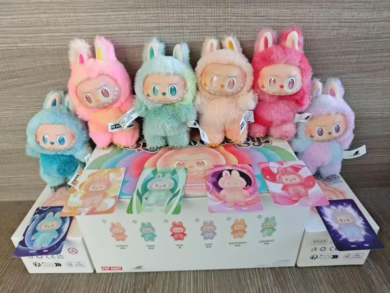 Labubu Gen 3 Plush Series – Pop Mart Collectible Soft Toys