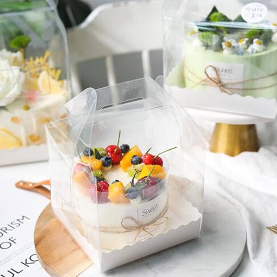 8 INCH FULL DISPLAY CAKE BOX | TALL CAKE BOX | HAMPER BOX
