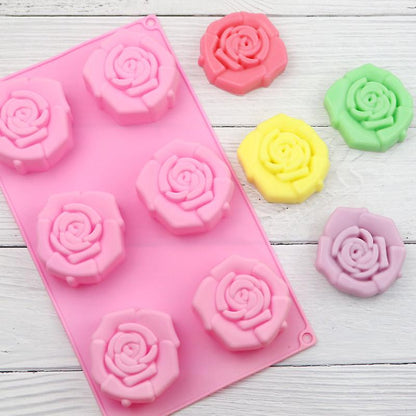 SILICON ROSE MOULD BIG SIZE