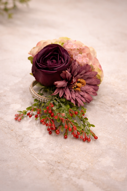 Premium Artificial Mixed Floral Hamper Decoration