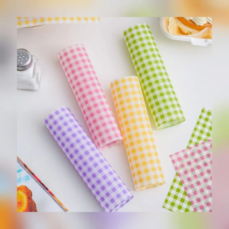 PRINTED BUTTER PAPER (PACK OF 50)